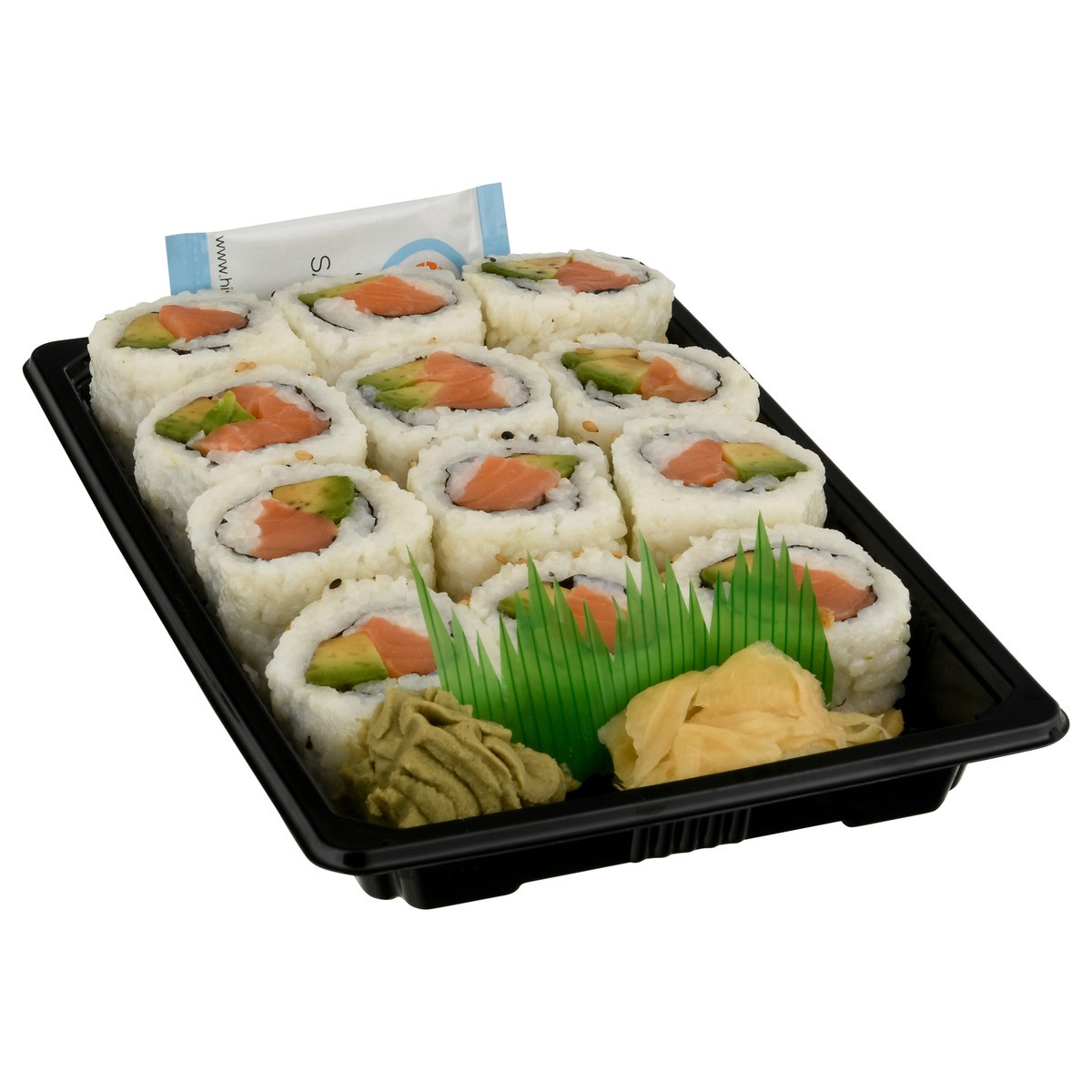 slide 8 of 9, Hissho Sushi Raw Salmon Avocado Roll 9.5 oz, 9.5 oz