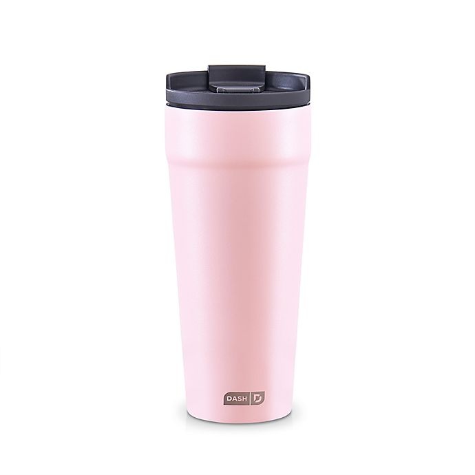 slide 4 of 4, Dash 2-in-1 Spillproof Insulated Tumbler - Rose, 20 oz