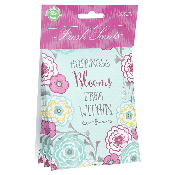 slide 1 of 1, Willowbrook Fresh Scents Happiness Blooms Easter Sachet, 3 ct