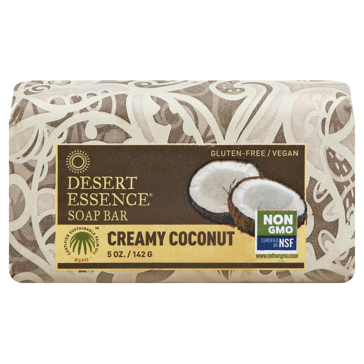 slide 3 of 10, Desert Essence Coconut Bar Soap, 5 oz