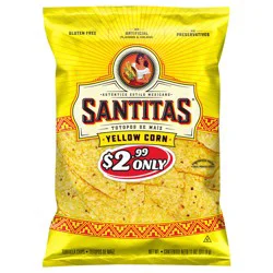 Santitas Tortilla Chips Yellow Corn - 11 oz