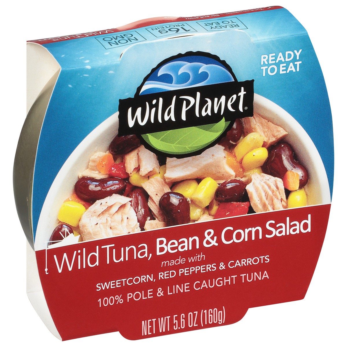 slide 3 of 9, Wild Planet Wild Tuna & Red Bean Salad 5.6 oz, 5.6 oz