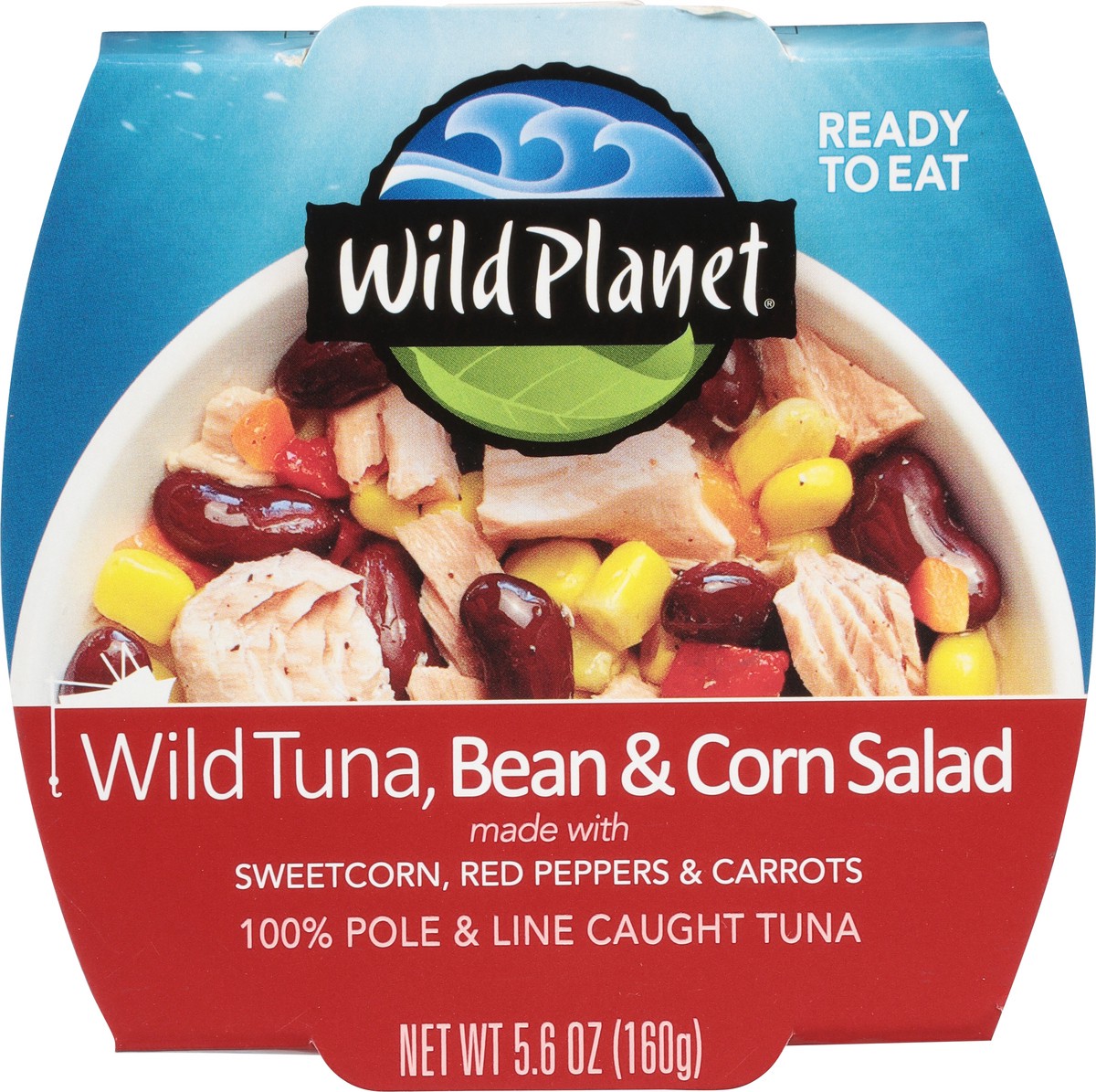 slide 4 of 9, Wild Planet Wild Tuna & Red Bean Salad 5.6 oz, 5.6 oz