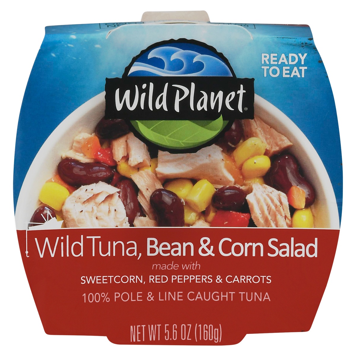 slide 1 of 11, Wild Planet Wild Tuna, Bean & Corn Salad, 5.6 oz