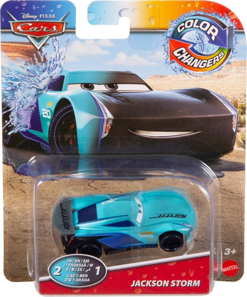 slide 1 of 1, Mattel Disney Pixar Cars Jackson Storm Color Changers Car, 1 ct