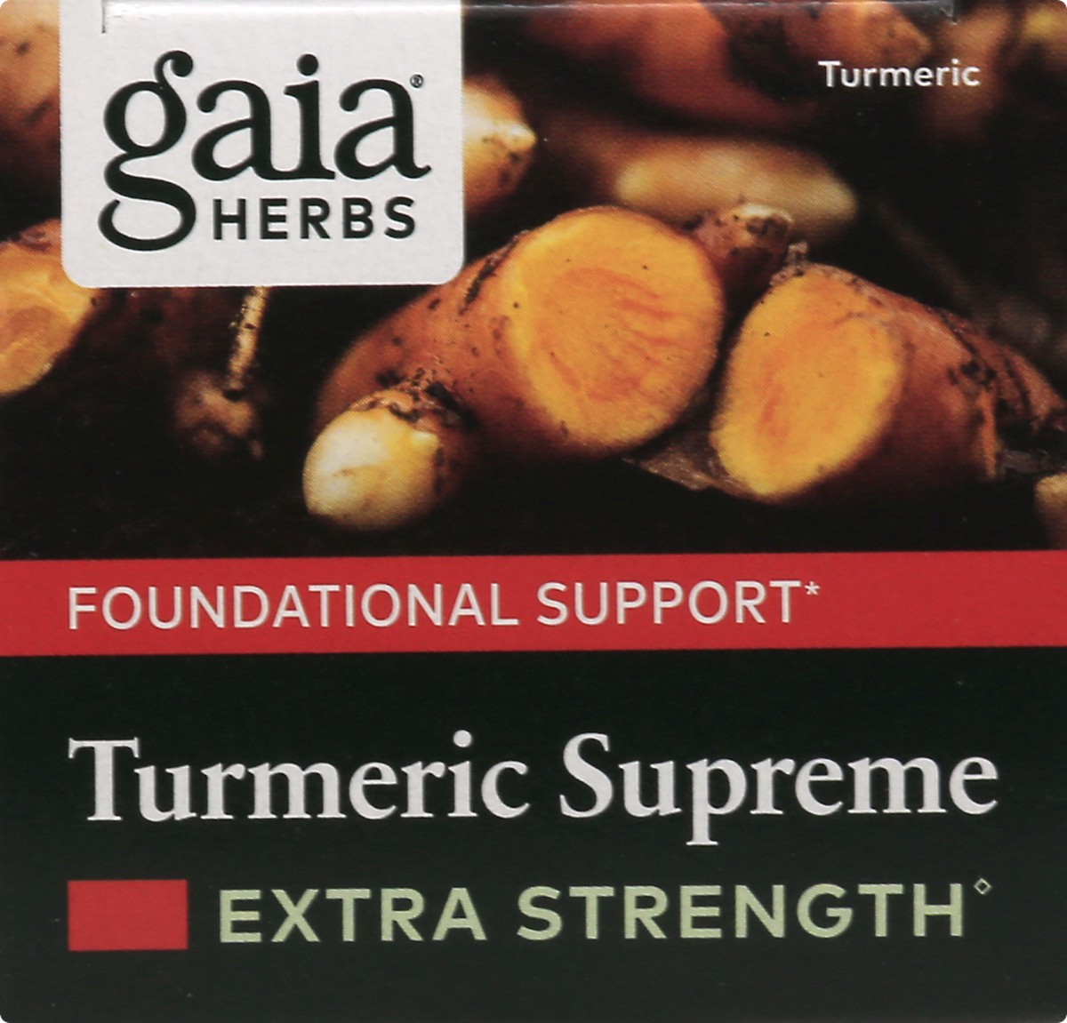 slide 9 of 9, Gaia Herbs Turmeric Supreme 60 ea, 60 ct