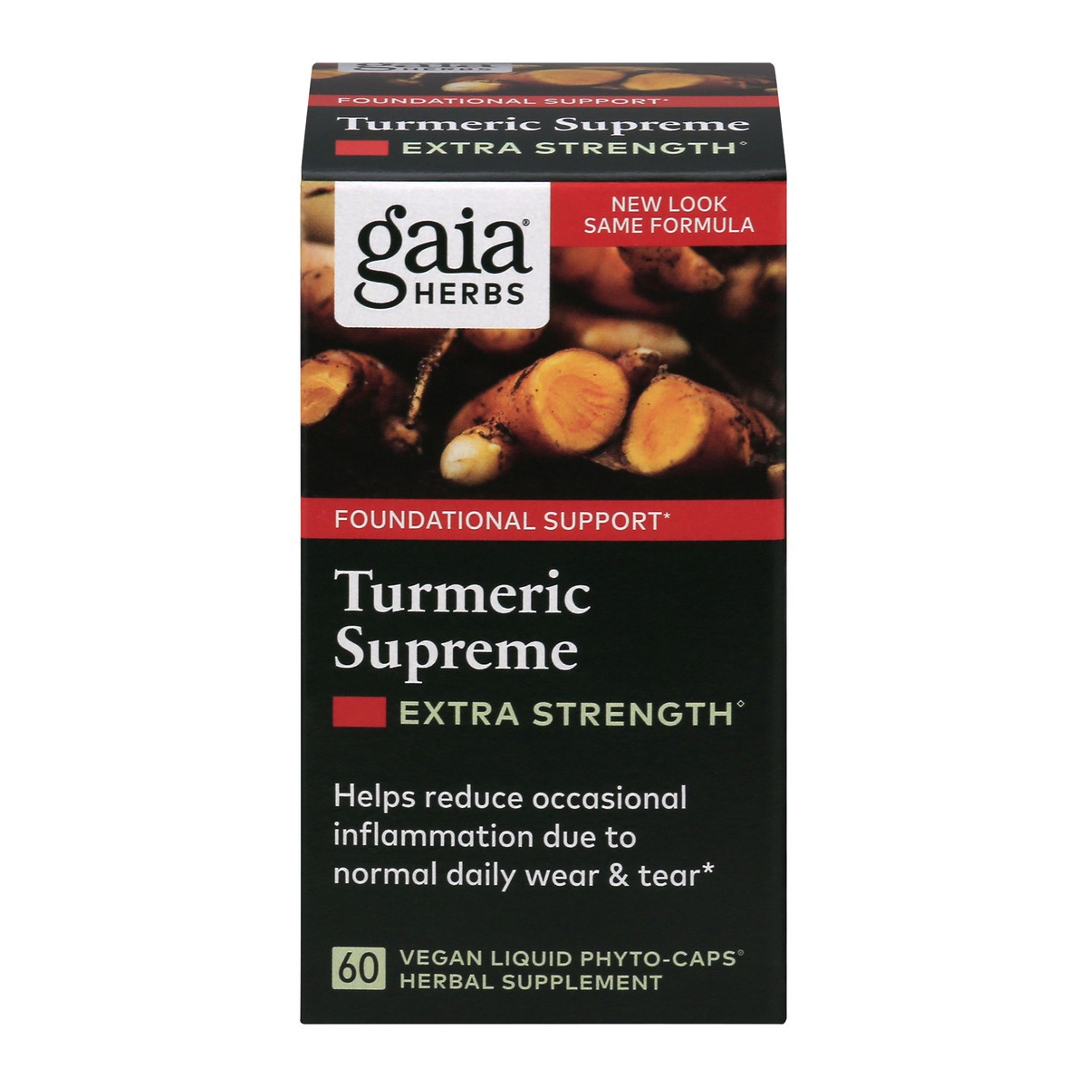 slide 1 of 9, Gaia Herbs Turmeric Supreme 60 ea, 60 ct