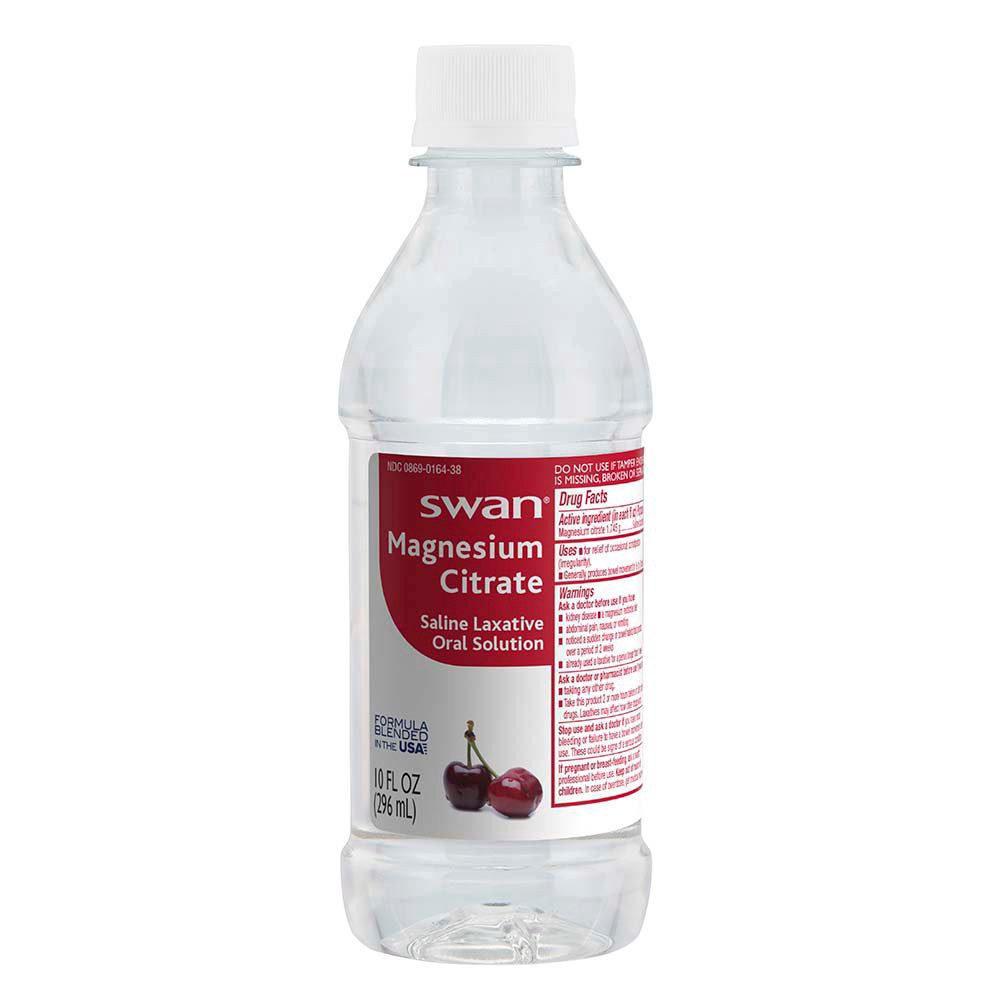 slide 1 of 1, Swan Magnesium Citrate Oral Solution - Cherry, 10 oz