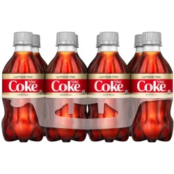 Coca-Cola Diet Caffeine Free Soda - 8 ct; 12 fl oz