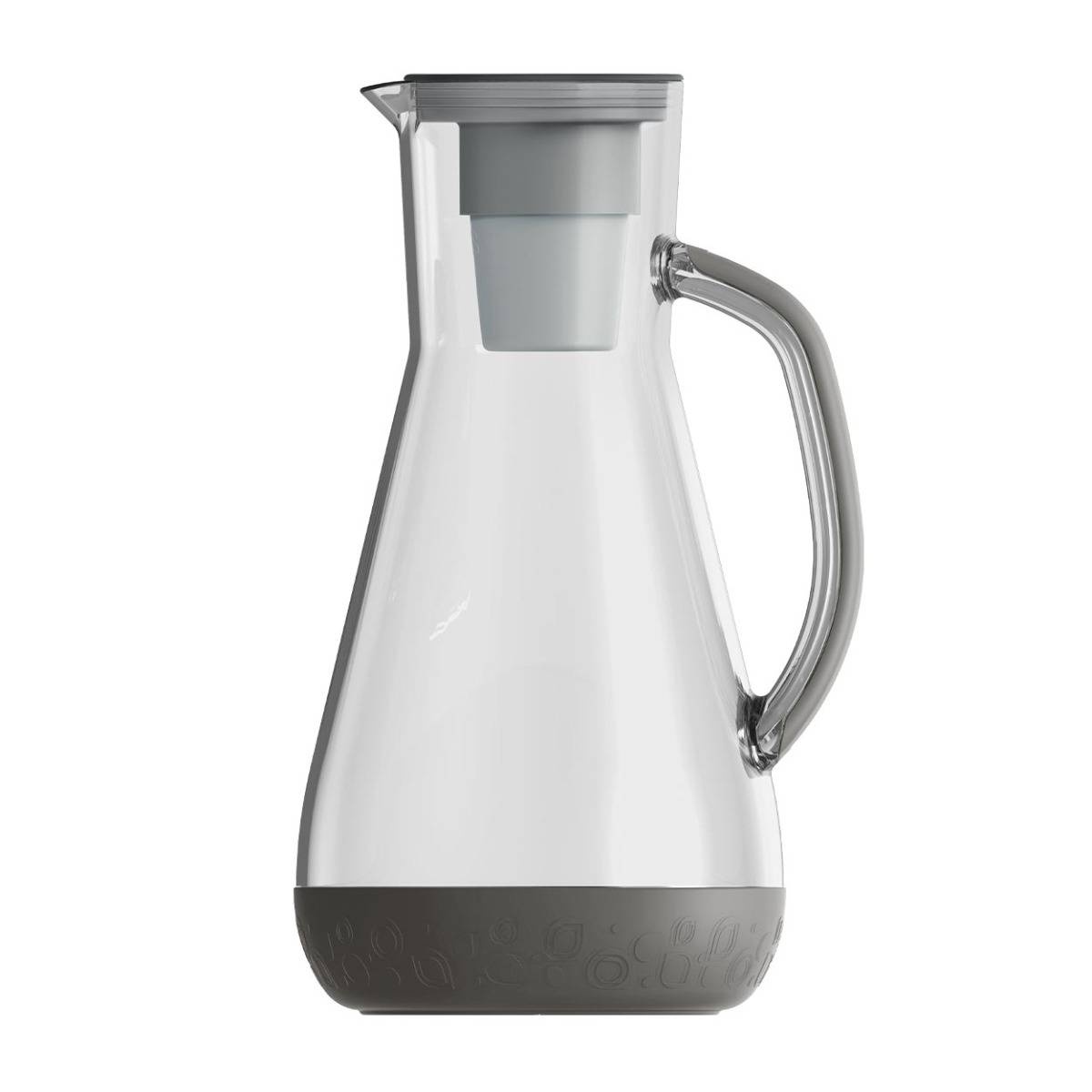 slide 1 of 1, Hydros Pitcher With Filter - Gray, 64 oz