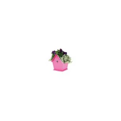 Flowers 8" Decorative Planter, 1 Each