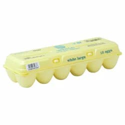 Highland Crest Large White Eggs - 12 ea