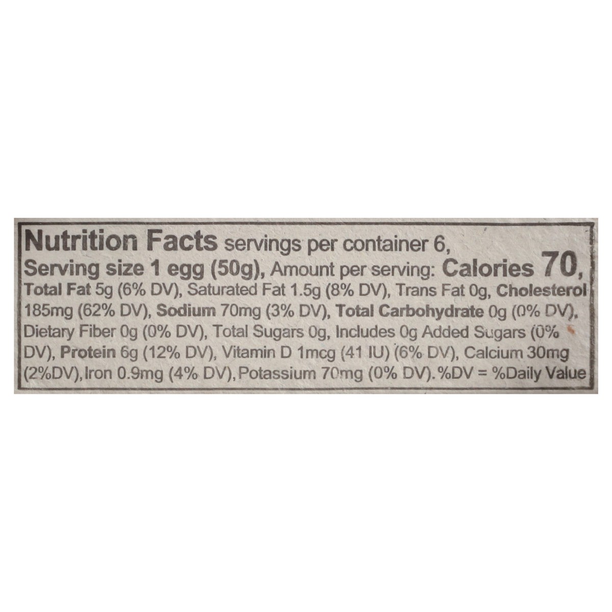 slide 7 of 9, Vital Farms Pasture Raised Organic Eggs- Large 6 Count, 6 ct