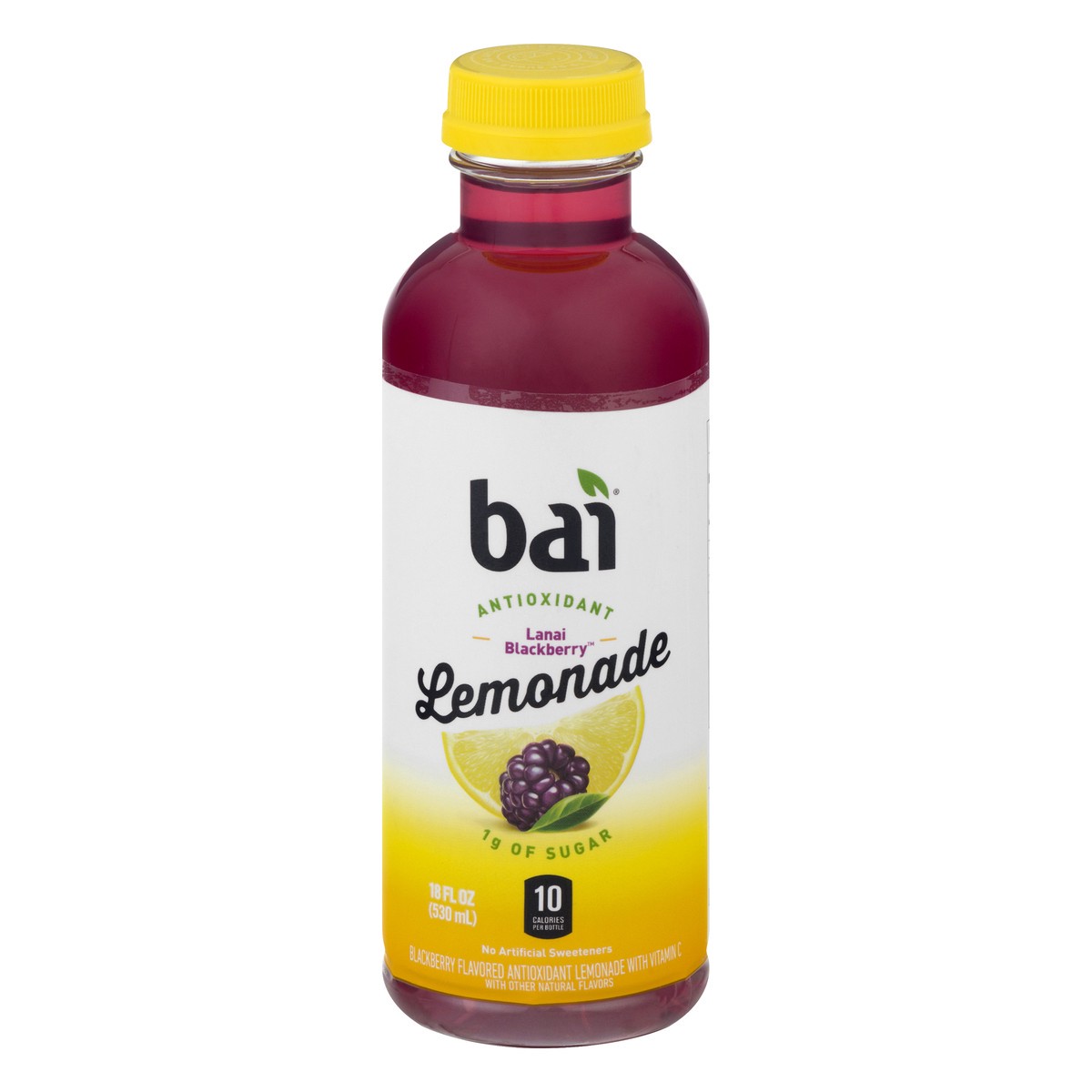 slide 12 of 13, Bai Lemonade, Lanai Blackberry- 18 oz, 18 oz