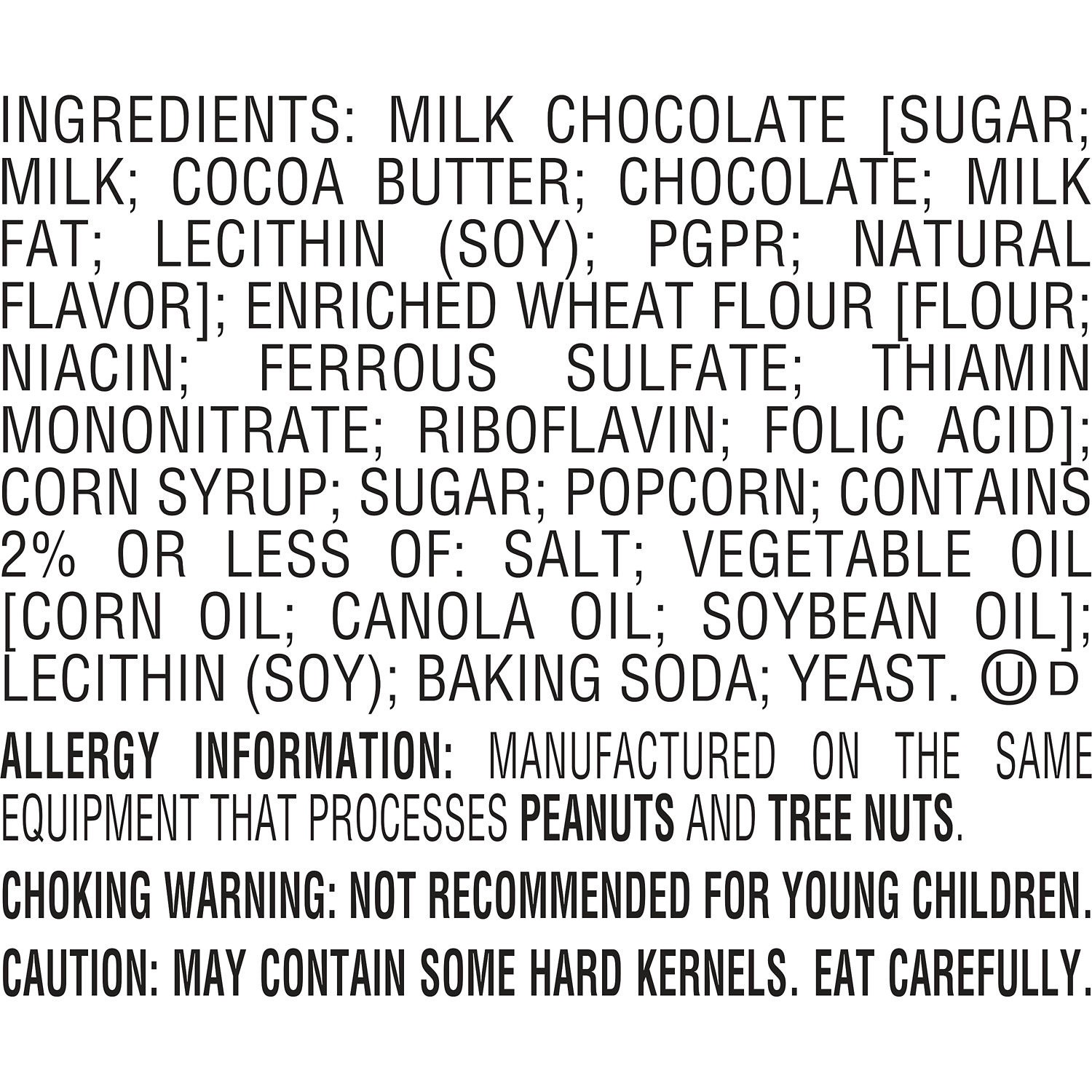 slide 2 of 4, HERSHEY'S Milk Chocolate, Popcorn and Pretzel Popped Snack Mix Bag, 8 oz, 8 oz