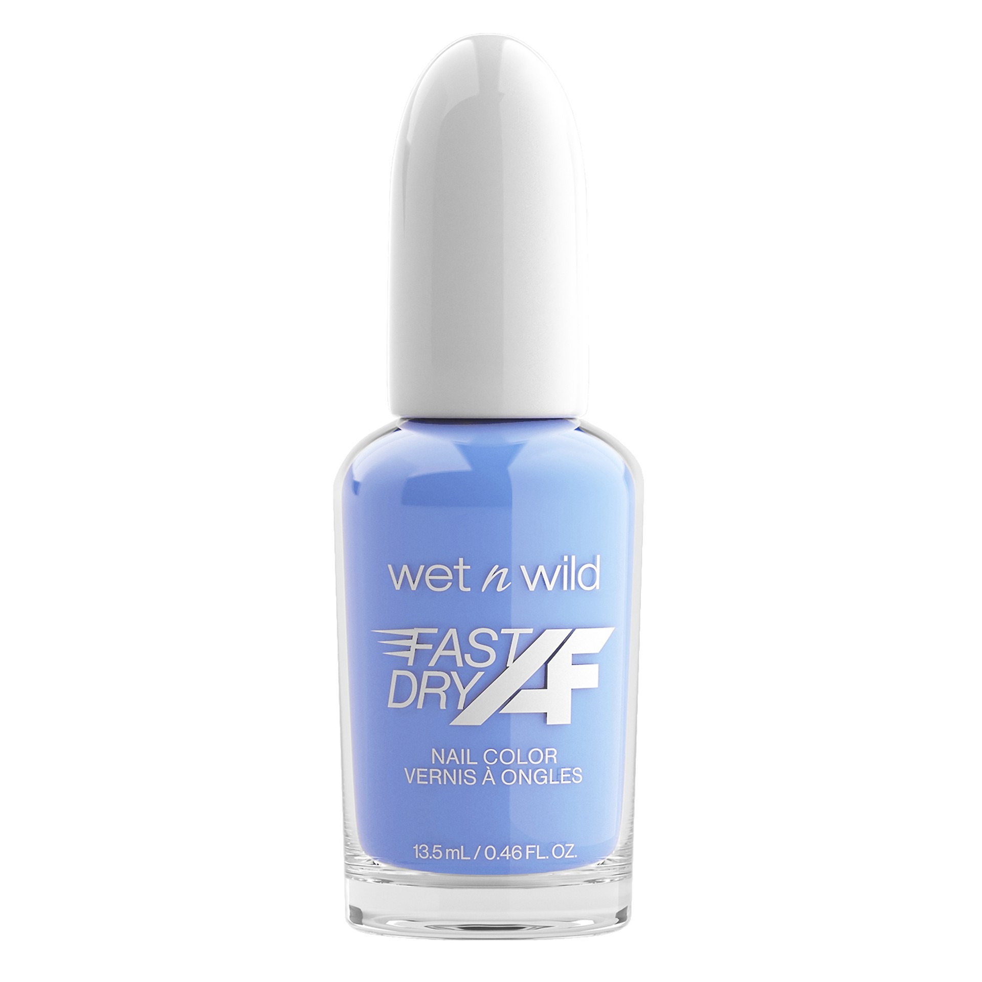 slide 1 of 4, wet n wild Fast Dry AF Nail Color, Sin-derella, 0.46 fl oz