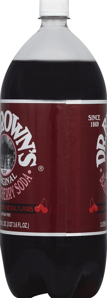 slide 4 of 4, Dr. Brown's Soda- 2 liter, 2 liter