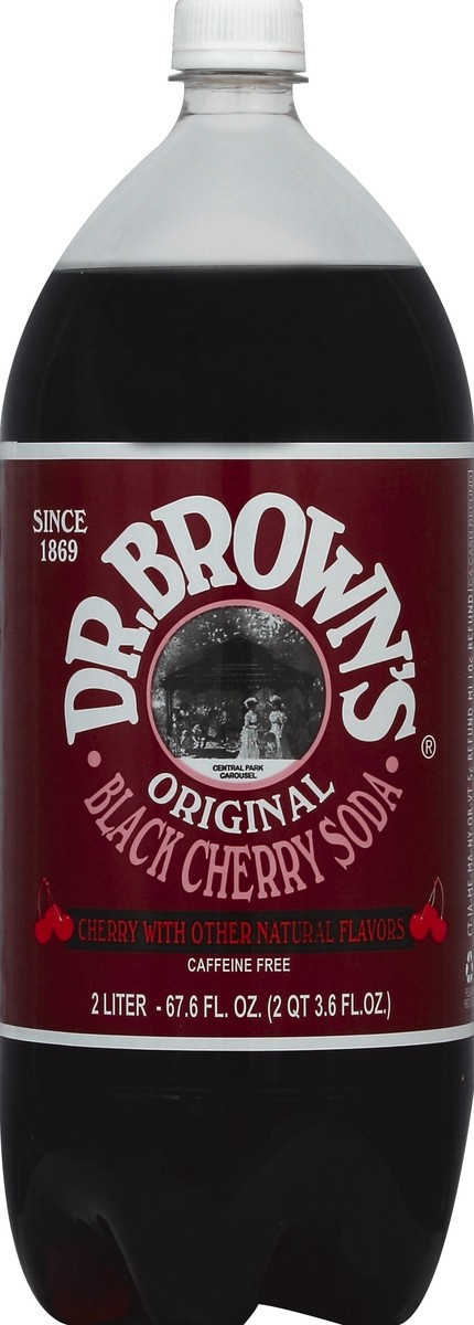 slide 2 of 4, Dr. Brown's Soda- 2 liter, 2 liter