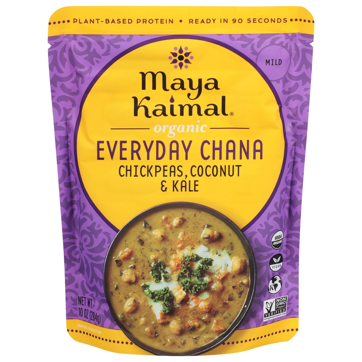 slide 1 of 9, Maya Kaimal Org Dal Channa Coconut, 10 oz