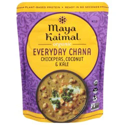 Maya Kaimal Organic Mild Chickpeas, Coconut & Kale Everyday Chana 10 oz