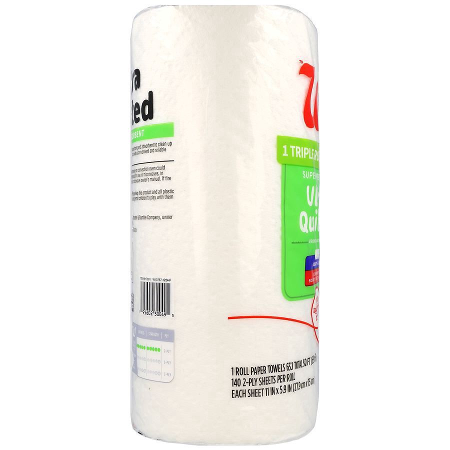 slide 3 of 5, Walgreens Ultra Quilted Super Premium Paper Towels Triple Roll, 140 ct