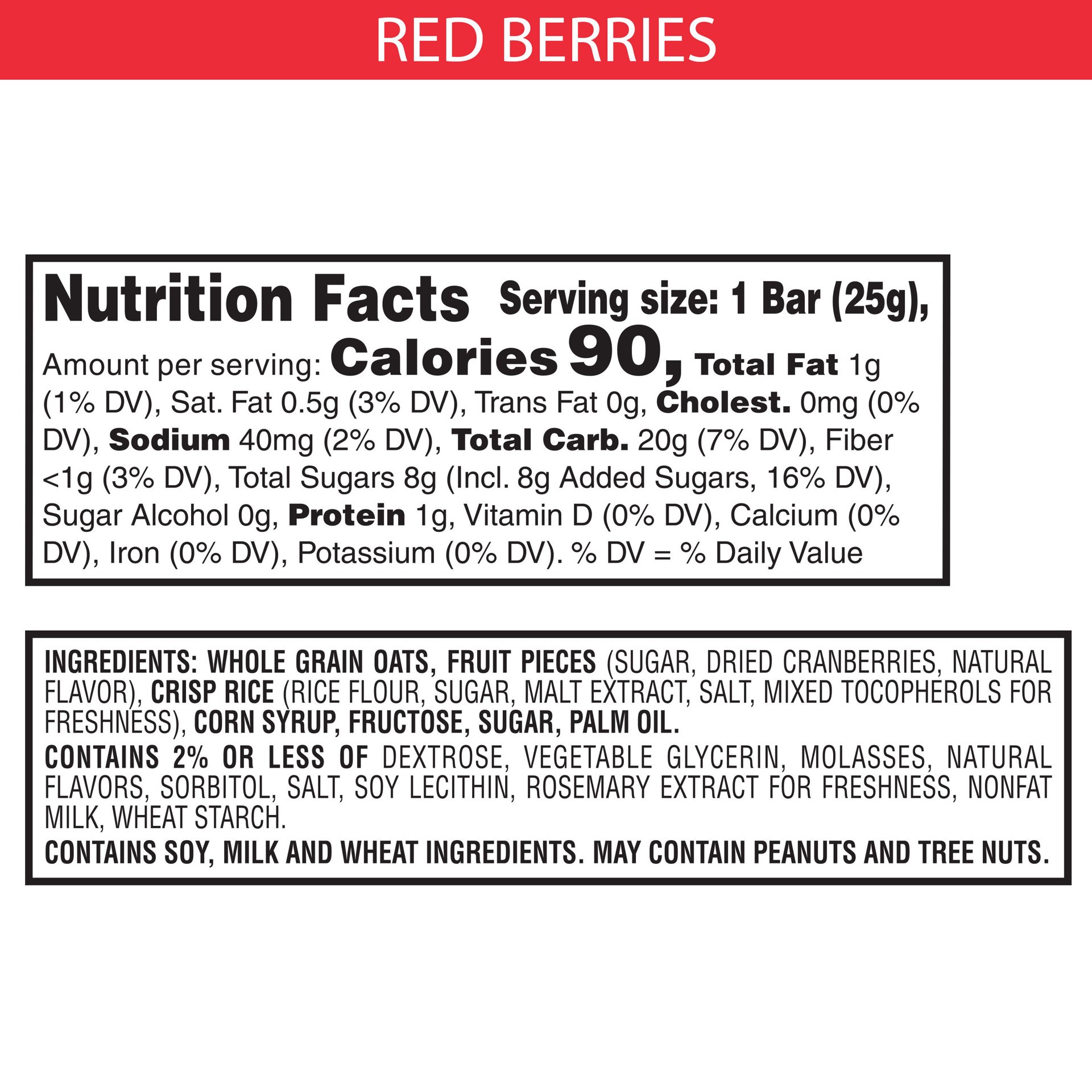 slide 2 of 5, Special K Kellogg's Special K Chewy Snack Bars, Red Berries, 0.88 oz, 0.88 oz