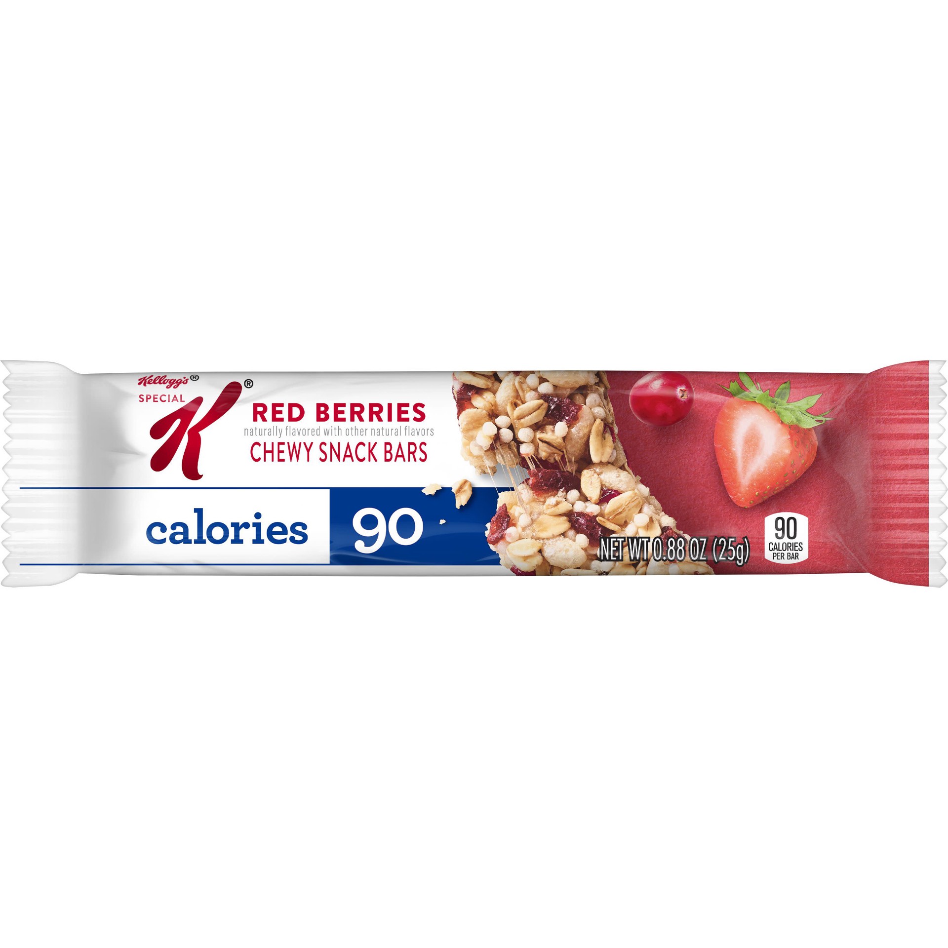 slide 1 of 5, Special K Kellogg's Special K Chewy Snack Bars, Red Berries, 0.88 oz, 0.88 oz