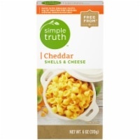 slide 1 of 1, Simple Truth Cheddar Shells & Cheese, 6 oz