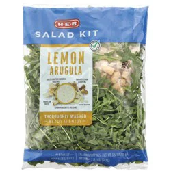H-E-B Lemon Arugula Salad Kit