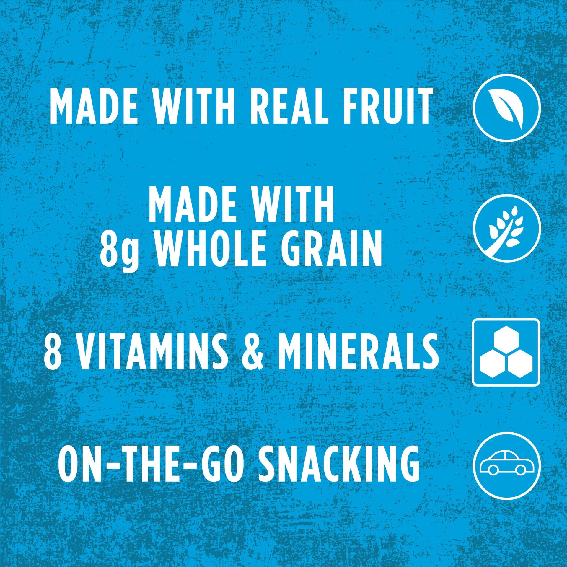 slide 3 of 5, Kellogg's Nutri-Grain Mini Breakfast Bars, Made with Whole Grains, Kids Lunch Snacks, Blueberry, 13 oz