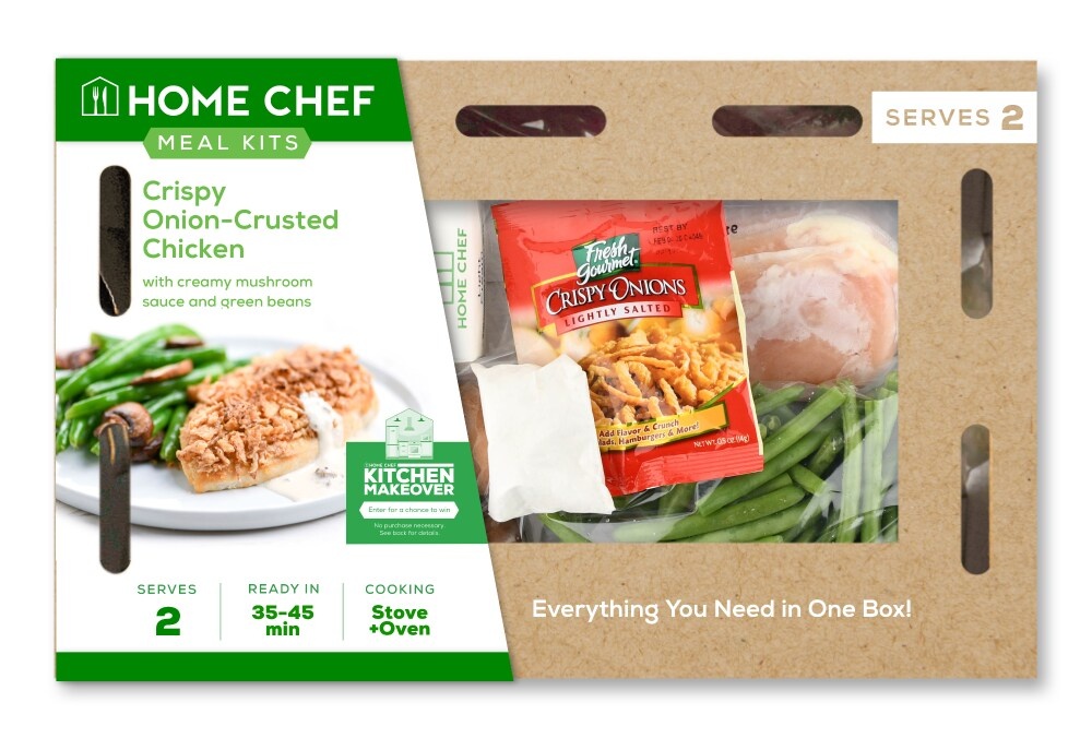 slide 1 of 1, Home Chef Meal Kits Crispy Onion Chicken, 32 oz