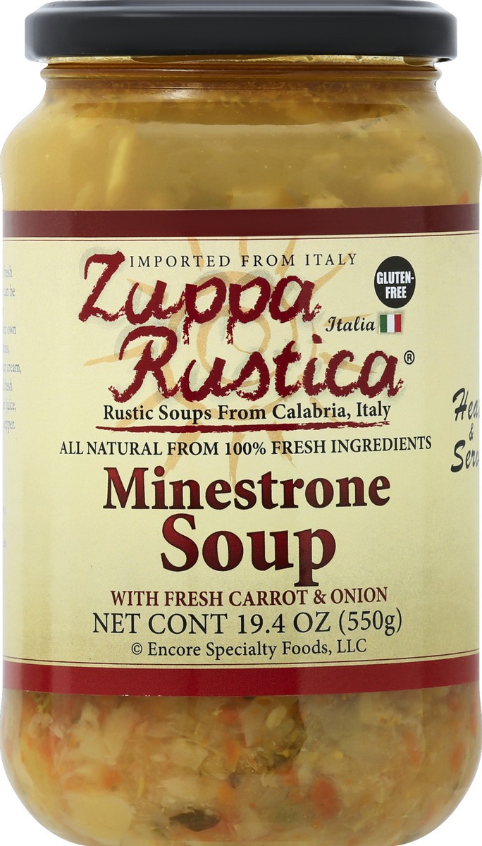 slide 1 of 6, Zuppa Rustica Minestrone Soup 19.4 oz, 19.4 oz