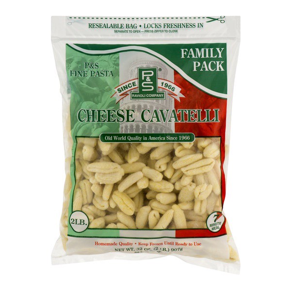slide 1 of 1, P&S Cheese Cavatelli, 32 oz