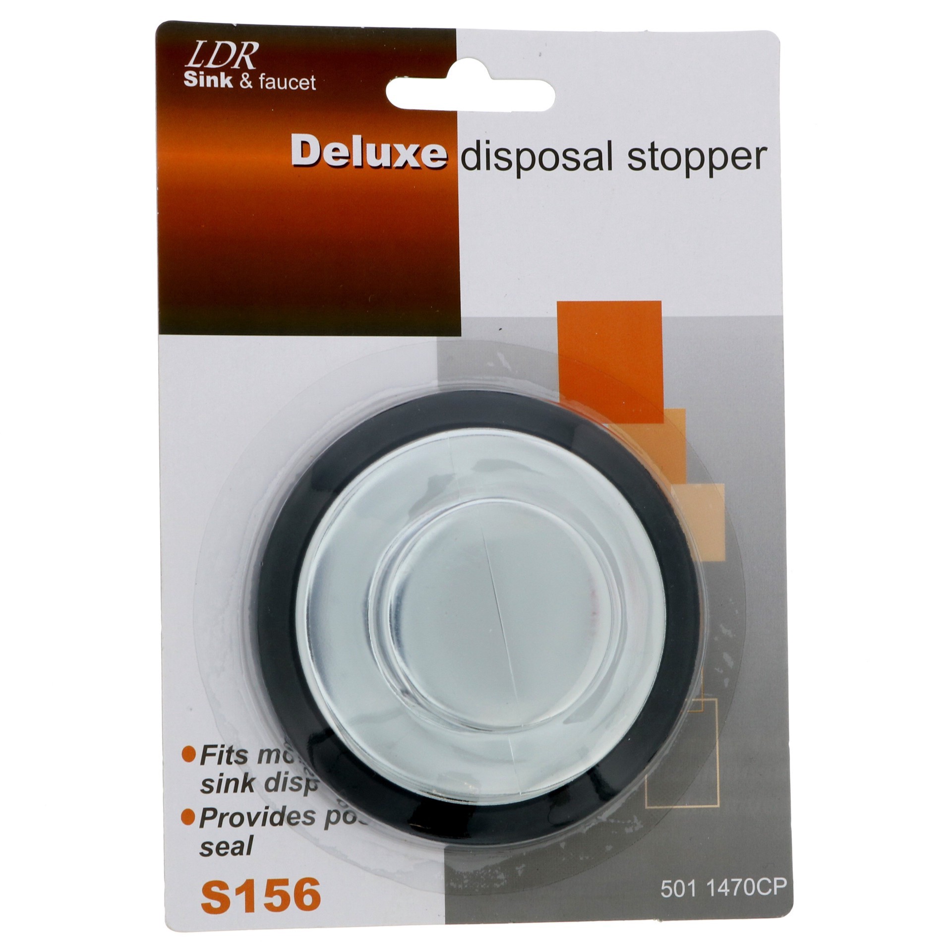 slide 1 of 1, LDR Deluxe Garbage Disposal Stopper, 1 ct