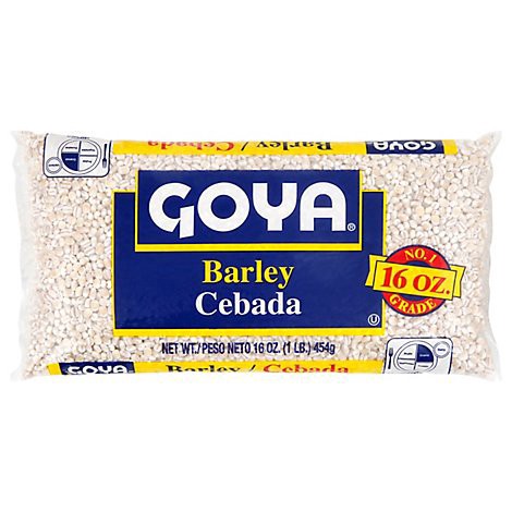 slide 1 of 1, Goya Beans Barley - 16 Oz, 16 oz