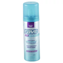Rave 4X Mega Unscented Travel Size Hairspray