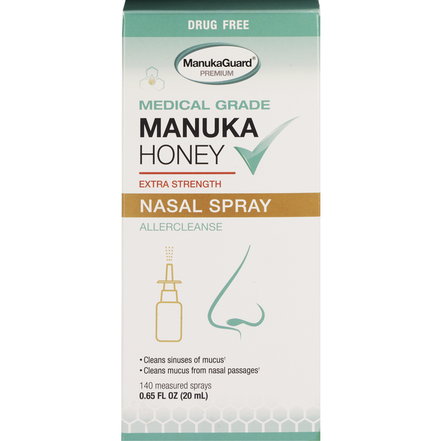 slide 1 of 2, ManukaGuard Manuka Honey Fast Relief Nasal Spray, 1 ct