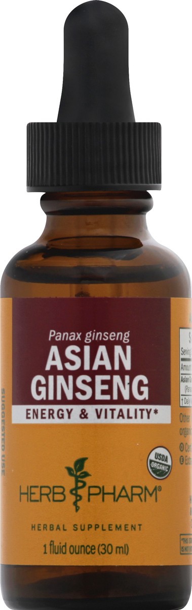 slide 4 of 13, Herb Pharm Energy & Vitality Asian Ginseng Liquid Extract 1 oz, 1 oz