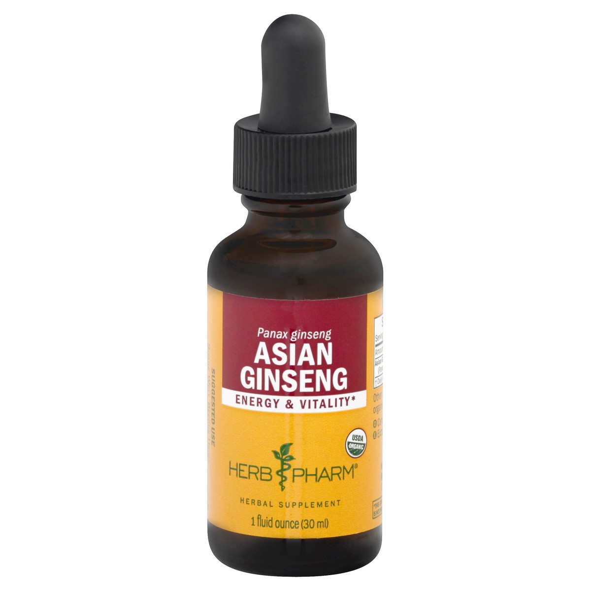 slide 9 of 13, Herb Pharm Energy & Vitality Asian Ginseng Liquid Extract 1 oz, 1 oz