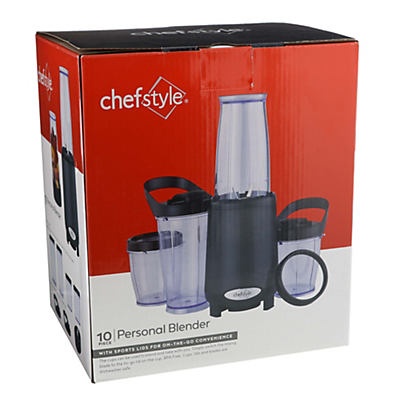 slide 1 of 1, chefstyle Gray Personal Blender, 1 ct