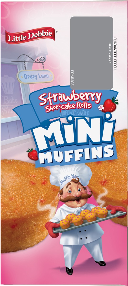 slide 2 of 9, Little Debbie Muffins, Strawberry Shortcake Rolls, Mini, 5 ct