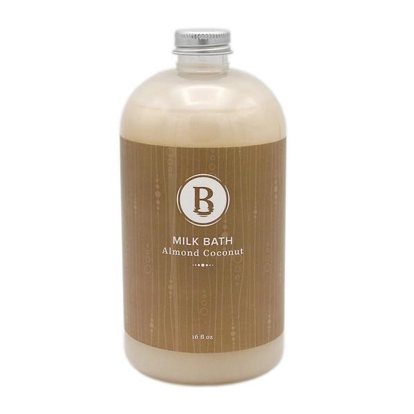 slide 1 of 1, Basin Almond Coconut Milk Bath, 16 fl oz