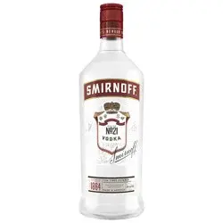 Smirnoff No. 21 80 Proof Vodka, 1.75 L PET Bottle