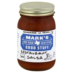 Mark's Good Stuff Lone Star Certified Restaurant Salsa - Medium