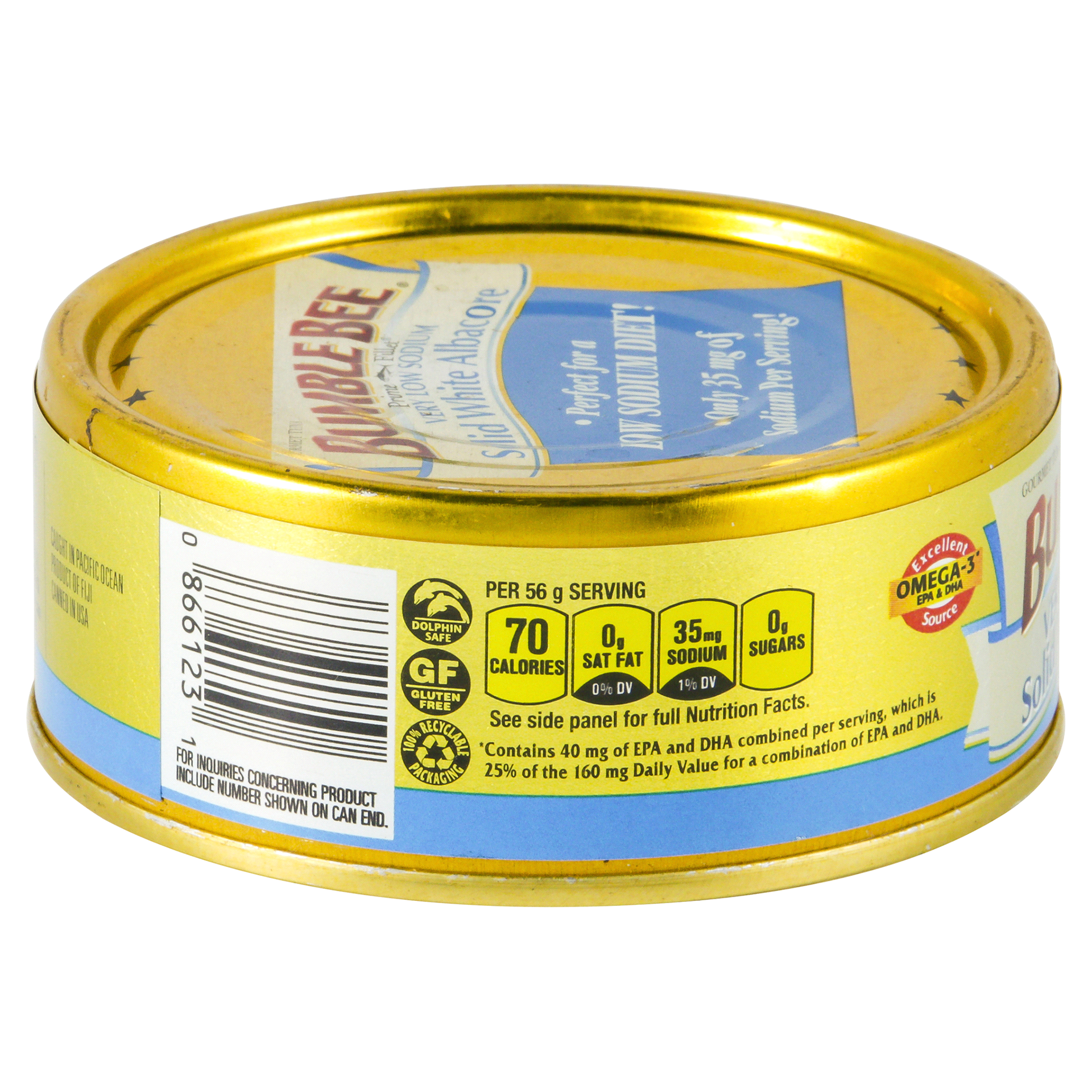 slide 13 of 13, Bumble Bee Prime Chunk White Low Sodium Albacore Tuna, 5 oz