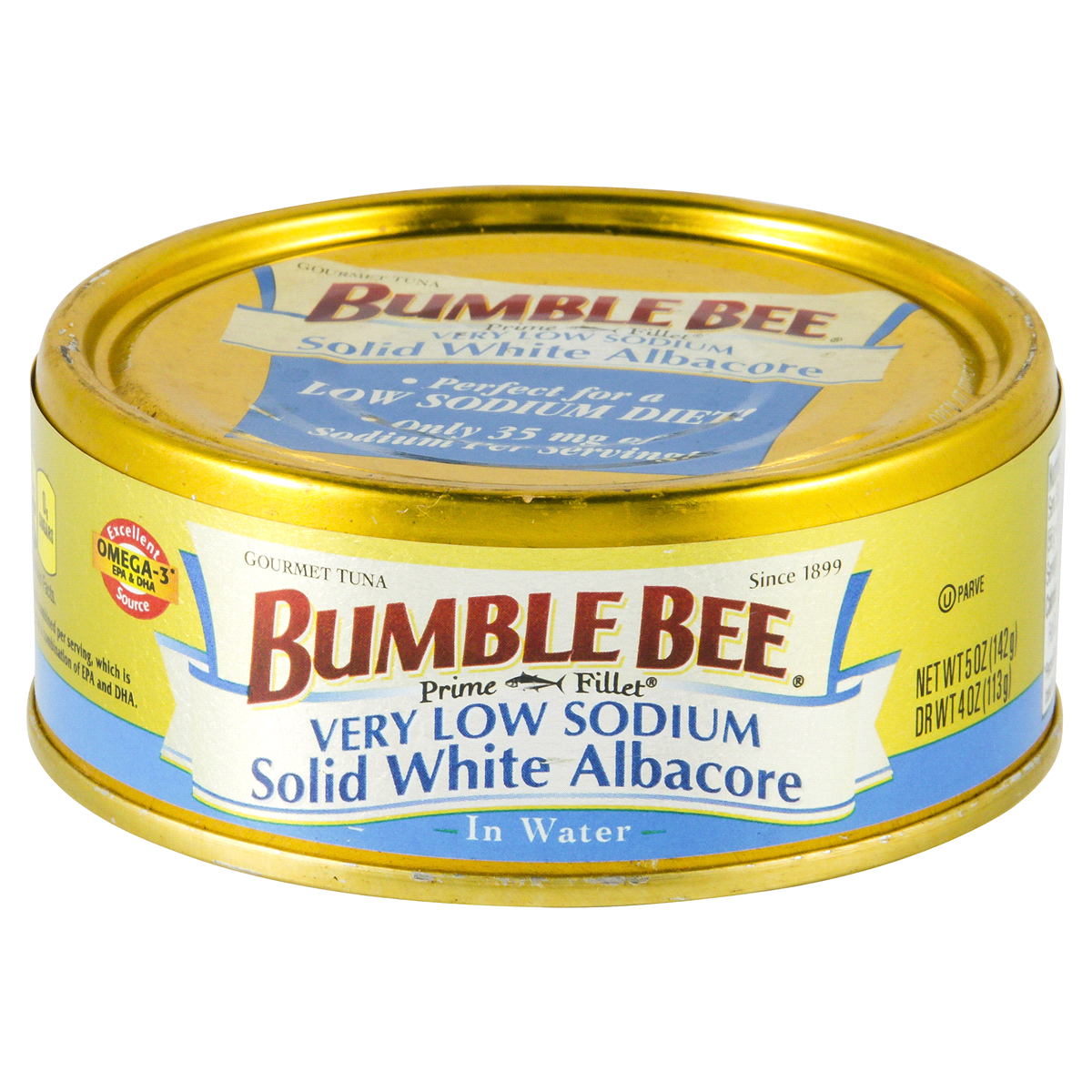 slide 1 of 8, Bumble Bee Prime Chunk White Low Sodium Albacore Tuna, 5 oz