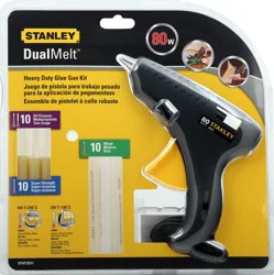 STANLEY 80 Watts Heavy Duty Glue Gun Kit 1 ea
