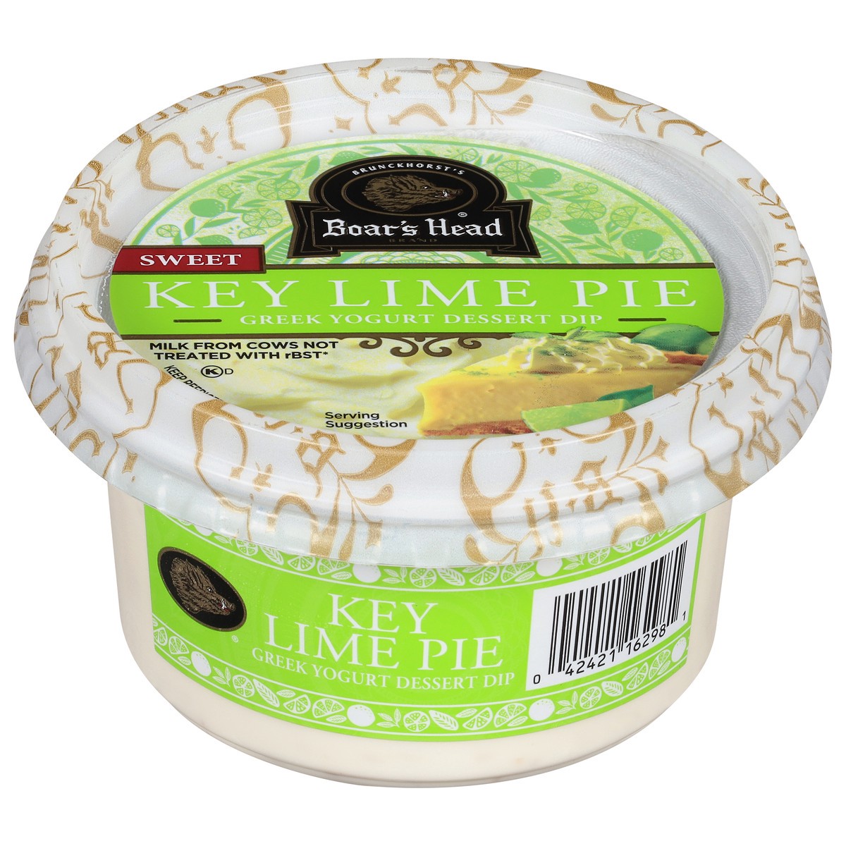 slide 1 of 13, Boar's Head Key Lime Greek Yogurt Dessert Dip, 12 oz