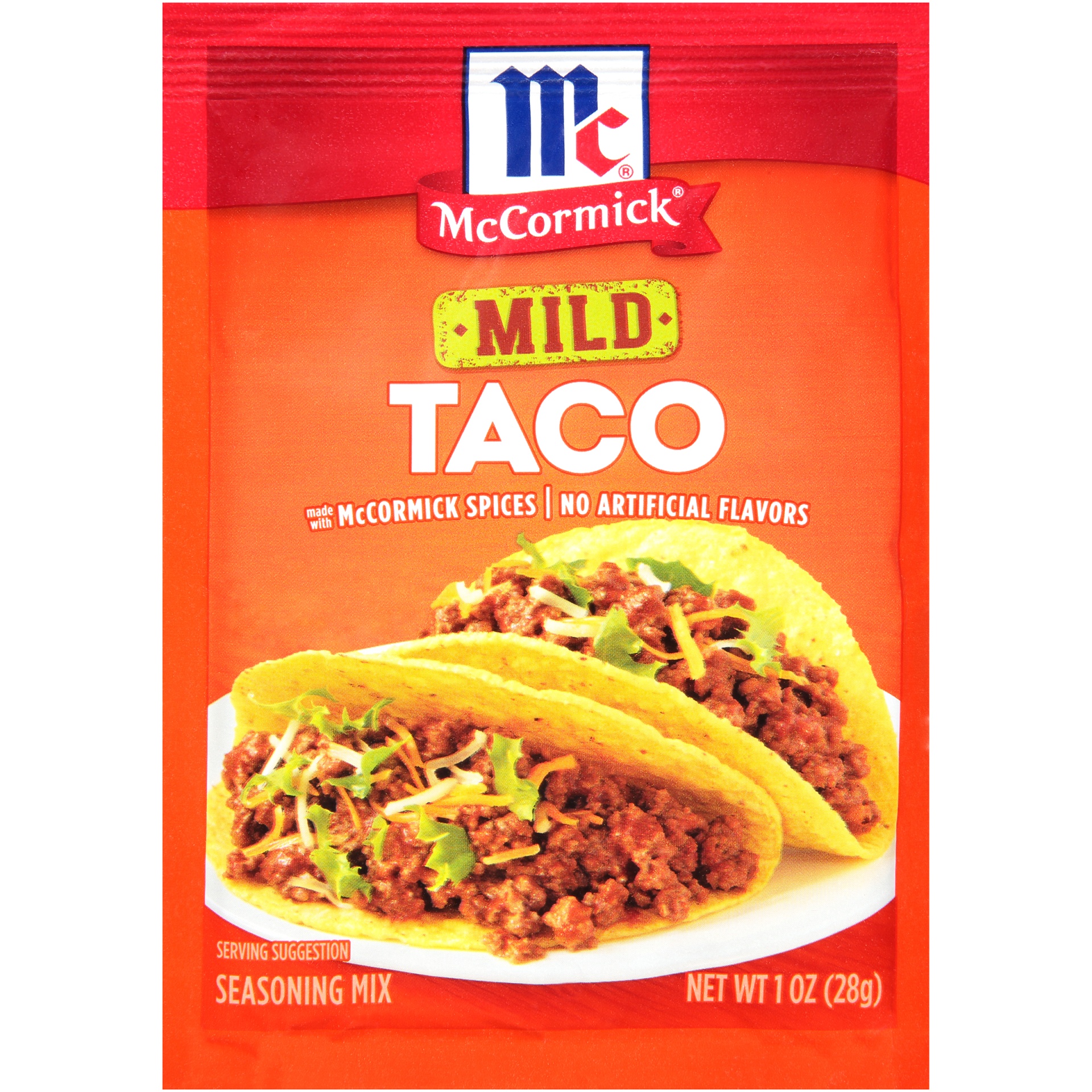 slide 1 of 6, McCormick Mild Taco Seasoning Mix, 1 oz