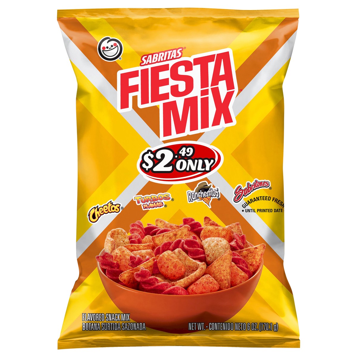 slide 5 of 6, Sabritas Flavored Snack Mix Fiesta Mix 6 Oz, 6 oz